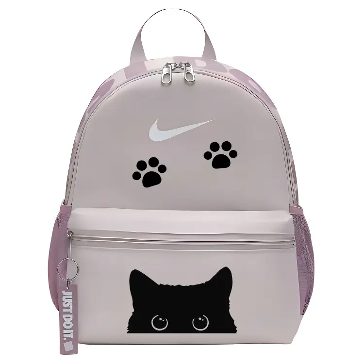 

Nike Тканевый рюкзак, Gray Purple Red & White