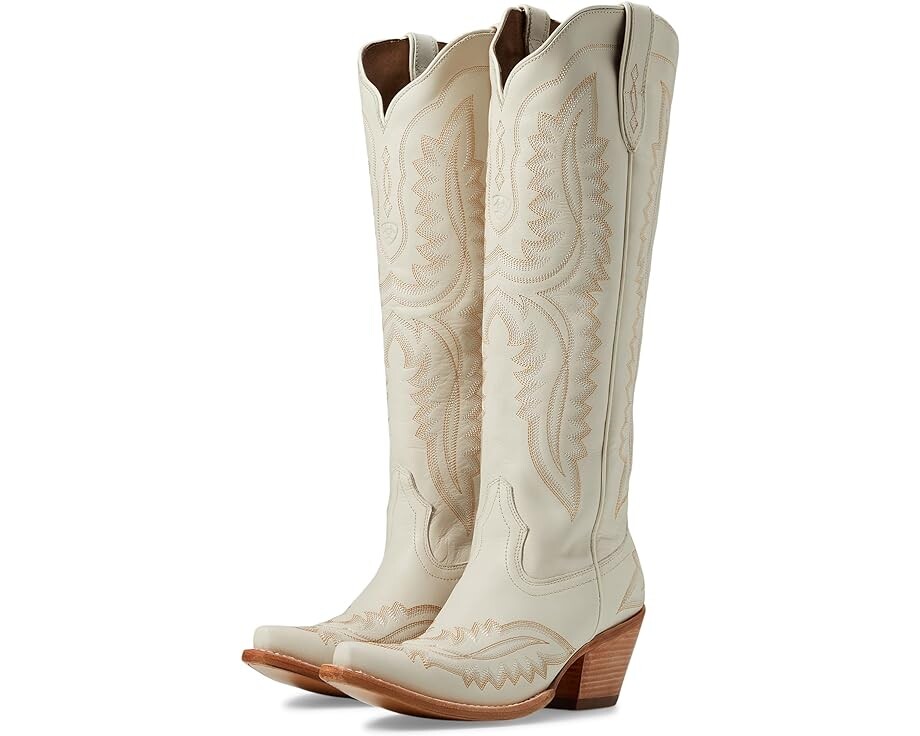 Сапоги женские Ariat Casanova ковбойские с узором, белый