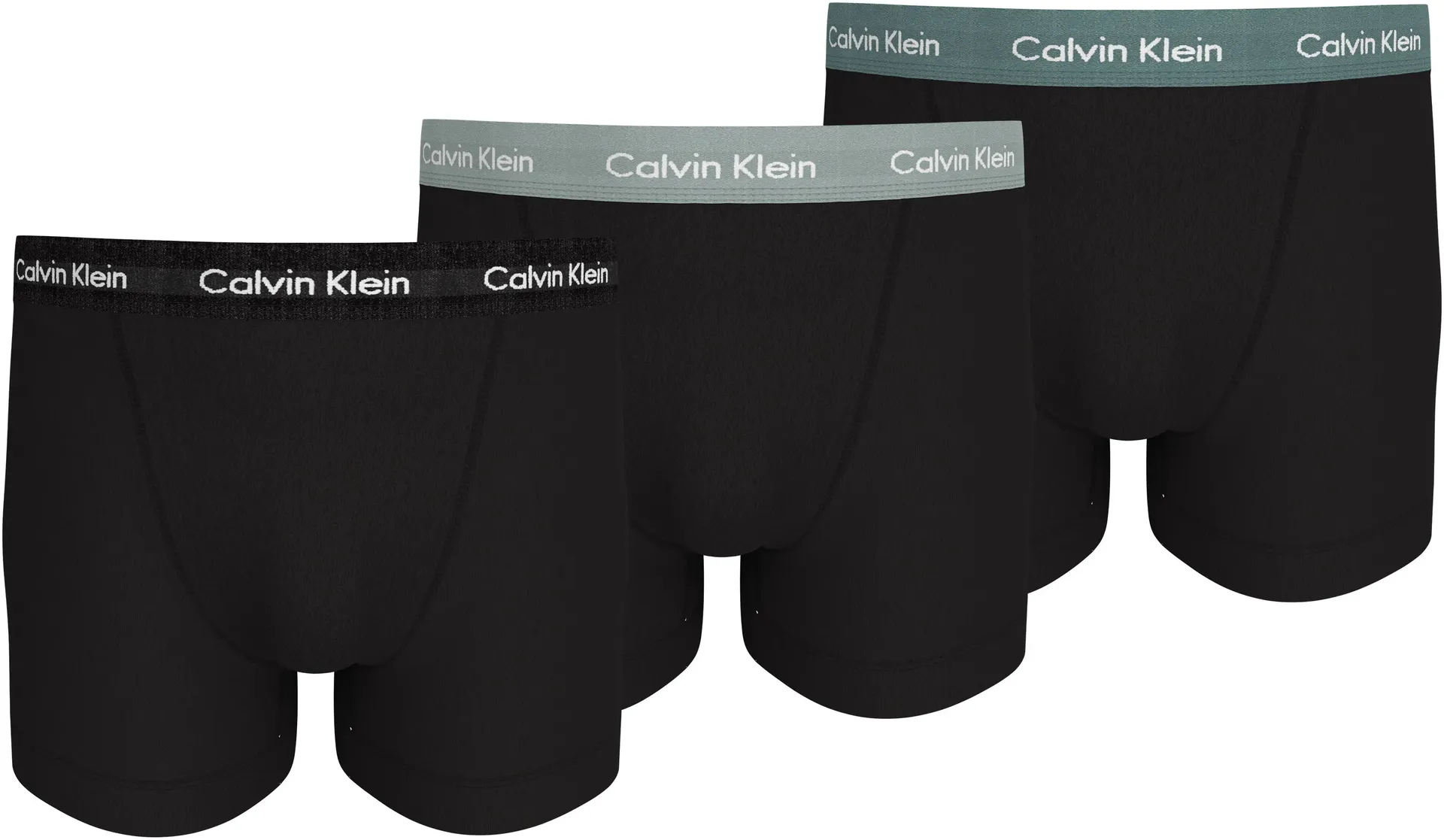 

Calvin Klein Underwear Trunk "TRUNK 3PK" (упаковка, 3 шт.), с эластичным поясом с логотипом Calvin Klein (3 шт.), черный