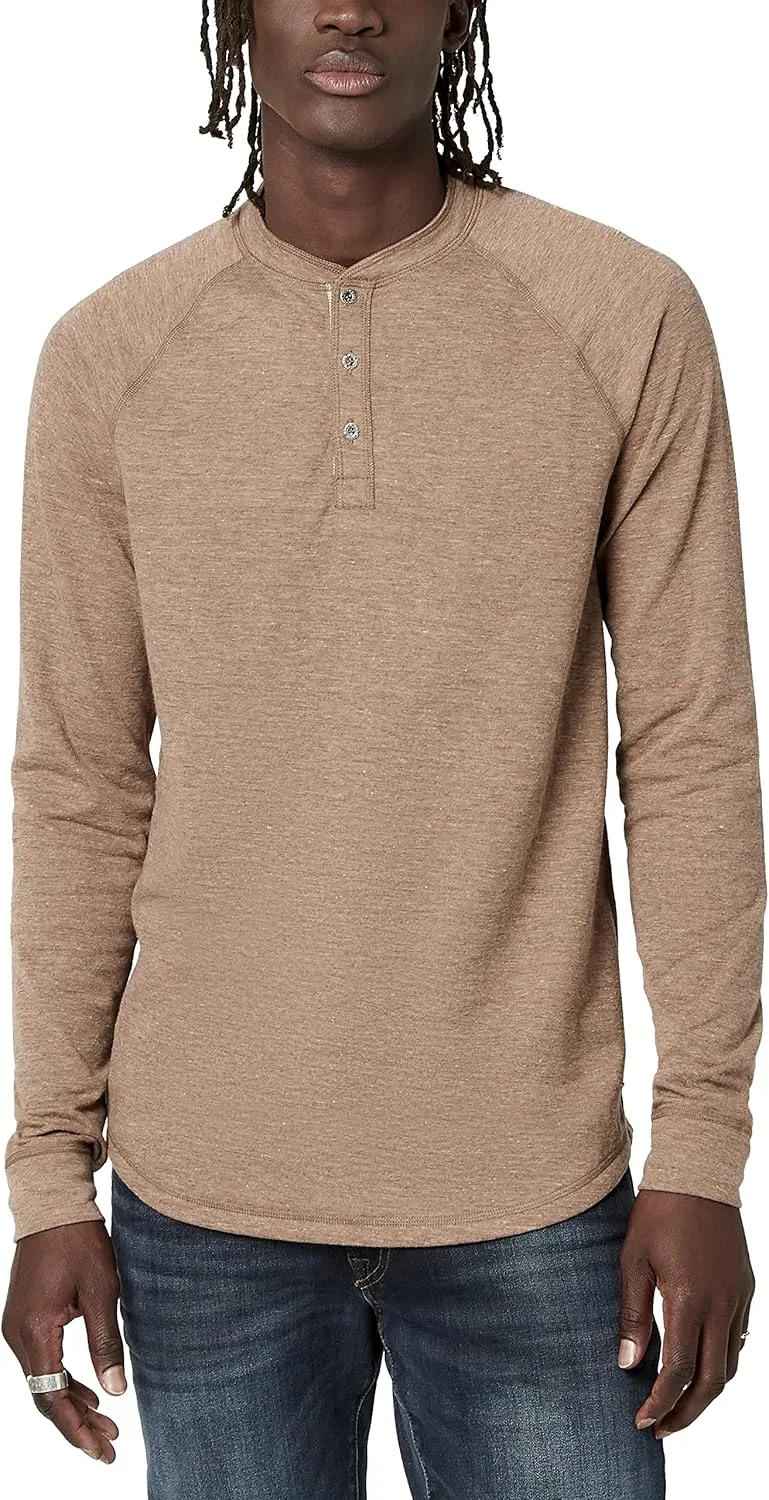 

Buffalo David Bitton мужская футболка с длинным рукавом Henley