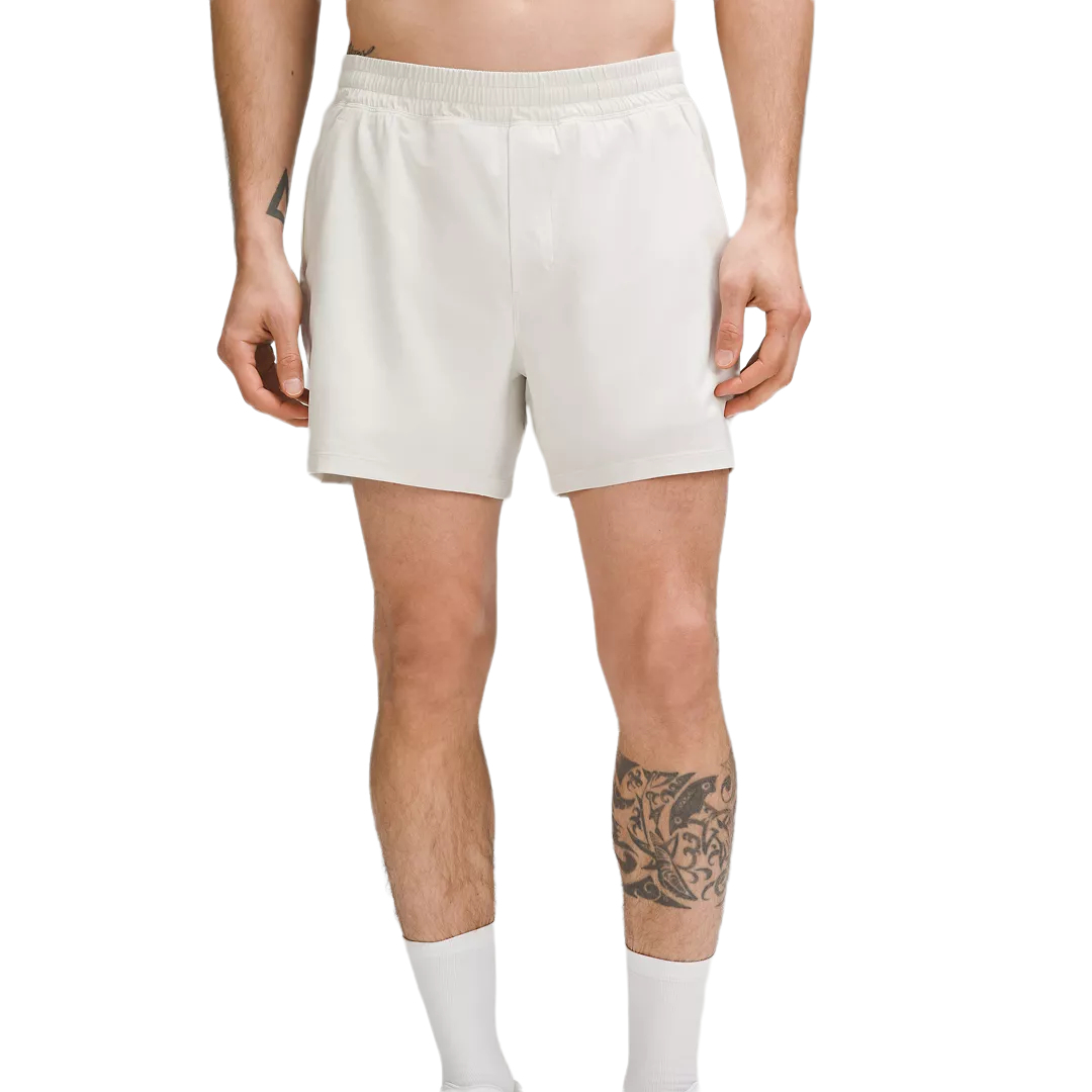 

Шорты повседневные Pace Breaker 5' Men's Lululemon, Костяной белый/Кость