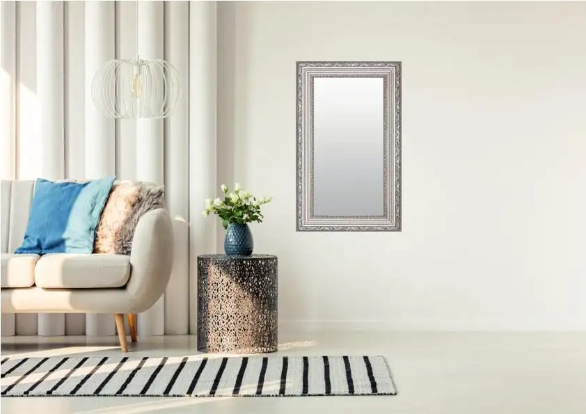 

Декоративное зеркало Lenfra "Филиз", (1 шт.), настенное зеркало 63х83х4,1 см, цвет silberfarben