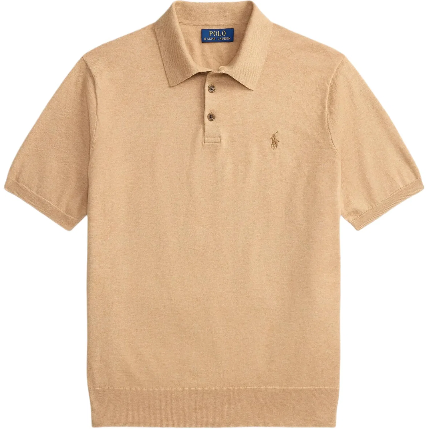 Поло Polo Ralph Lauren Polo Pony SS26 бежевое