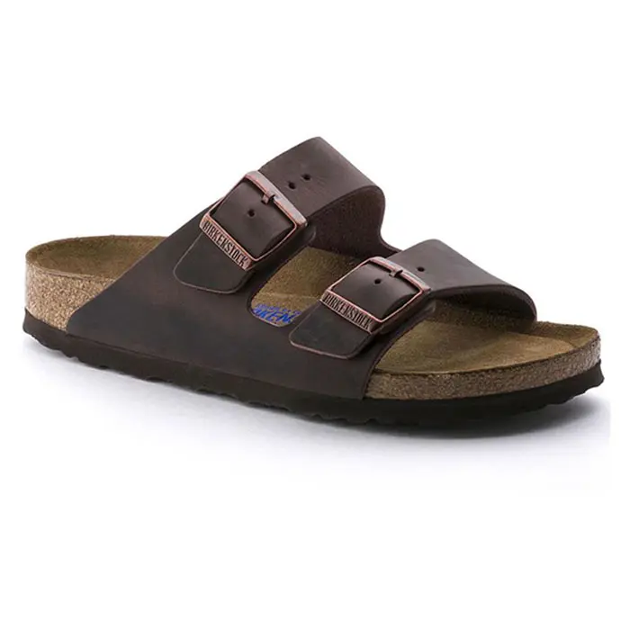

Мужские повседневные сандалии Arizona из промасленной кожи Birkenstock, Habana