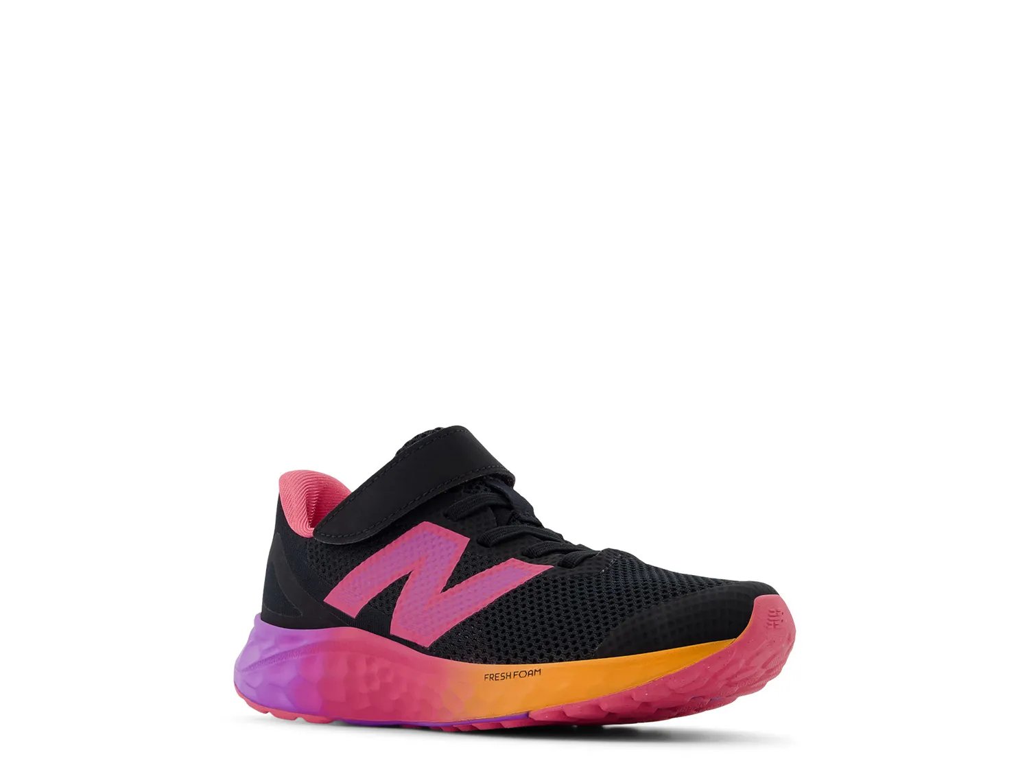 

Кроссовки New Balance Fresh Foam Arishi v4 Sneaker - Kids', черный/розовый