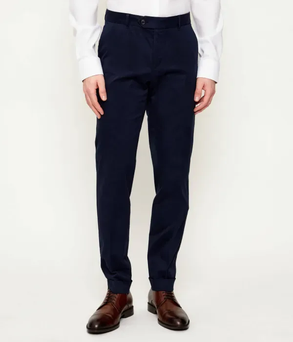 Брюки C-Genius-TU-WG-261F slim fit Boss, темно-синий — фото 3