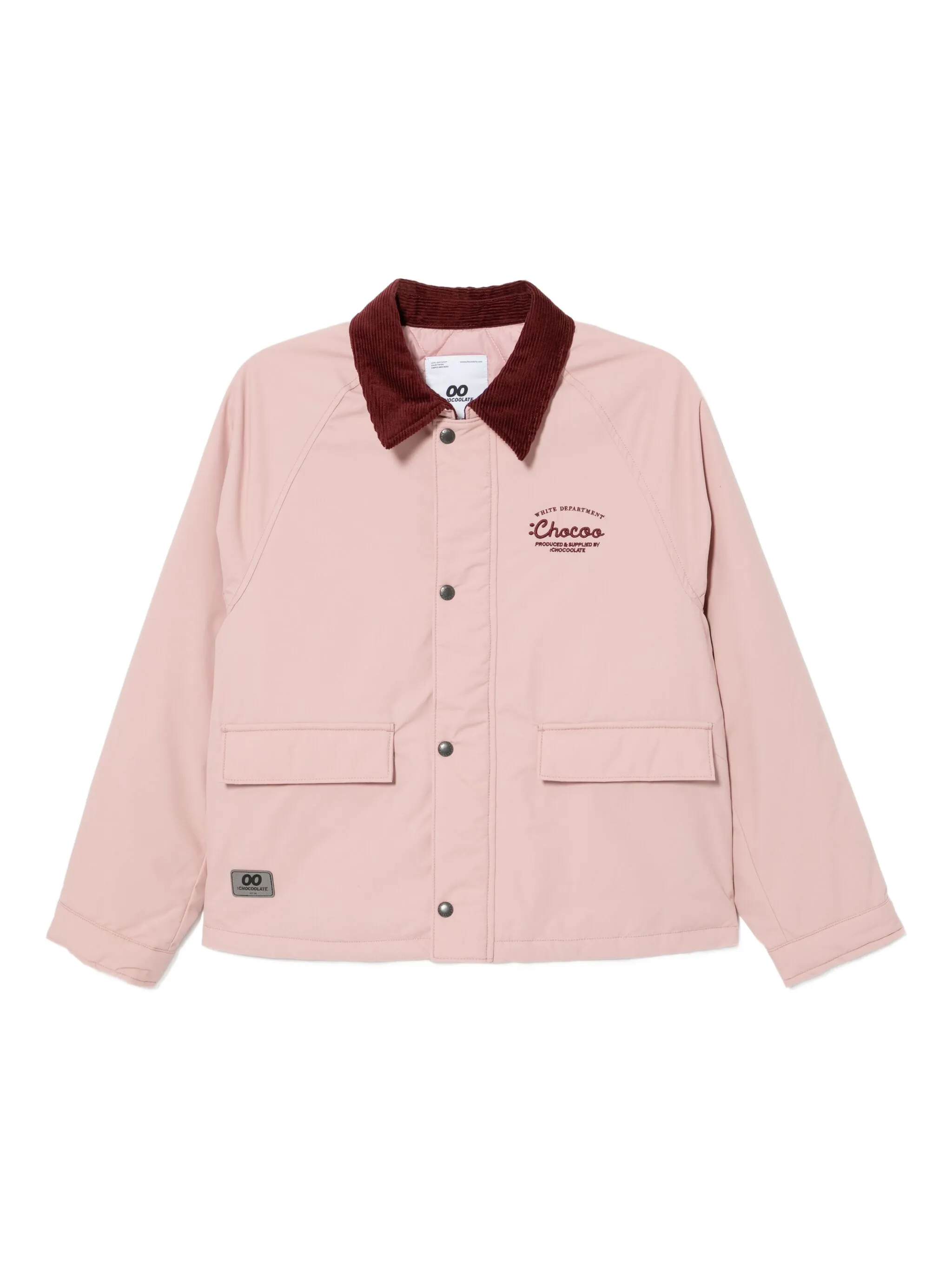 

Куртка с вышитым логотипом Chocoolate, розовый