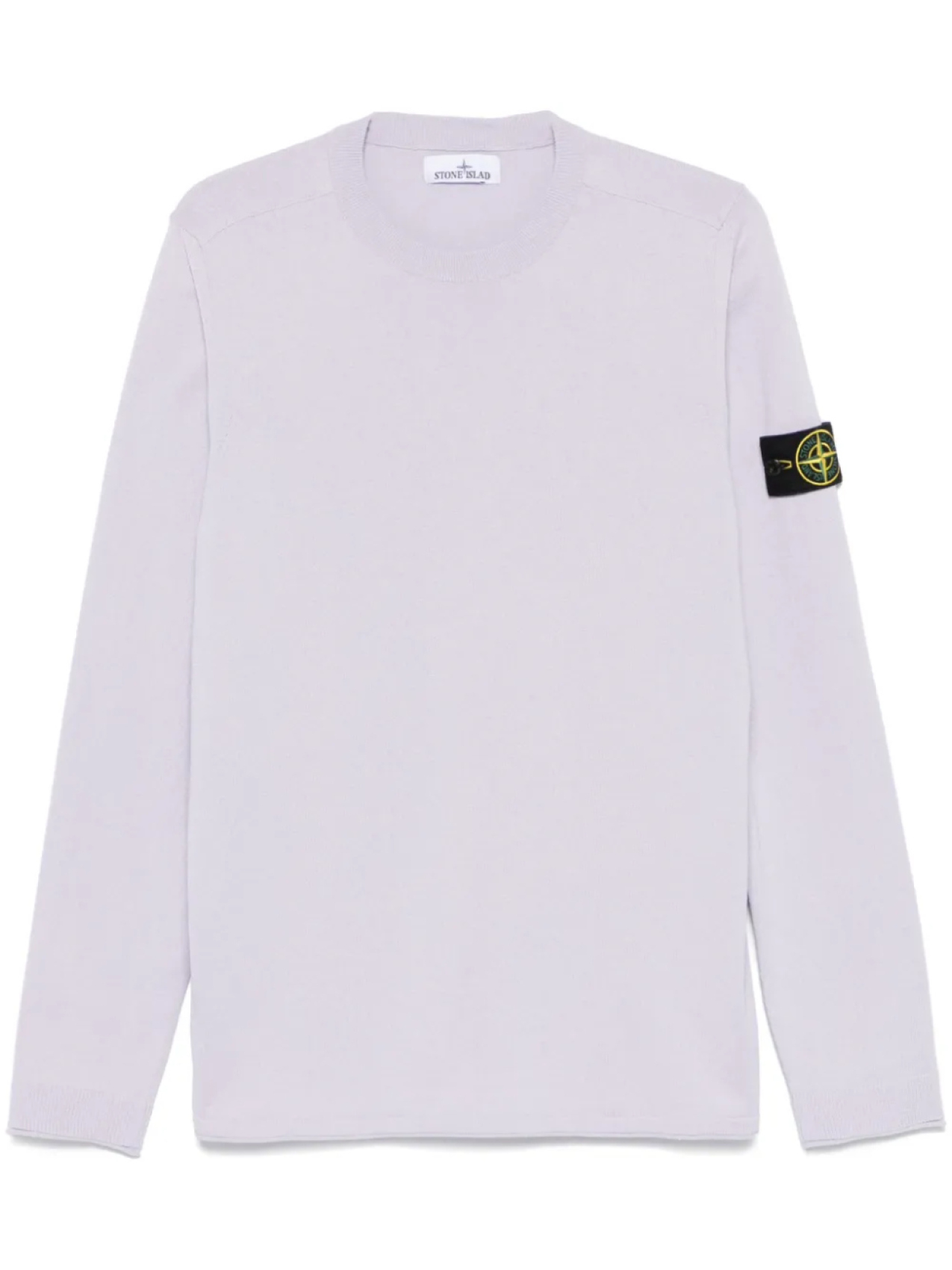 

Свитер с изображением компаса Stone Island, фиолетовый