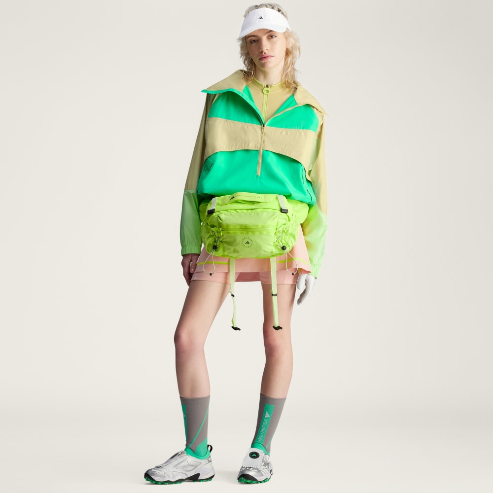 Кроссовки Adidas by Stella McCartney Codechaos BOA Shoes, цвет Core White/Bright Green/Silver Metallic — фото 4