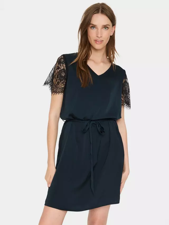 

Платье Saint Tropez Zylvie Lace Sleeve, черный