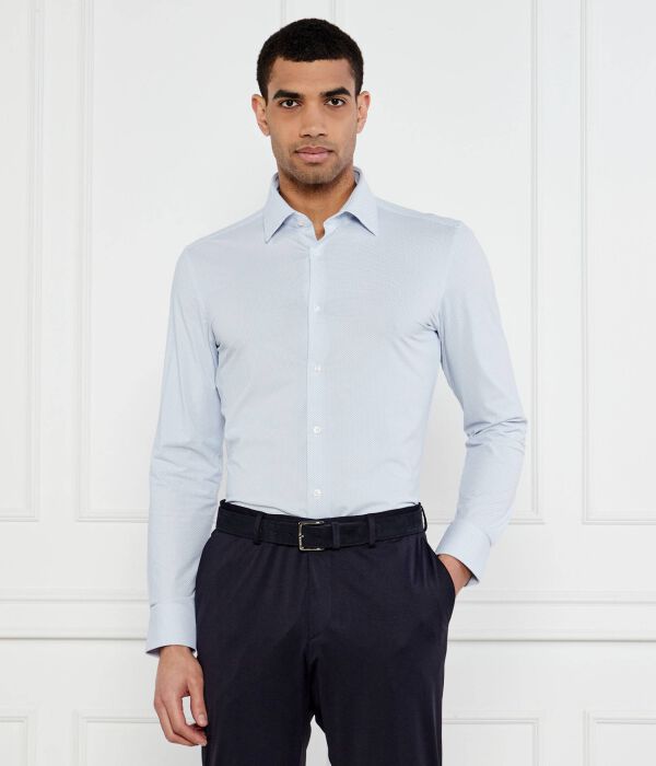 

Рубашка p-hank-kent-c1-222 Slim fit Boss, синий