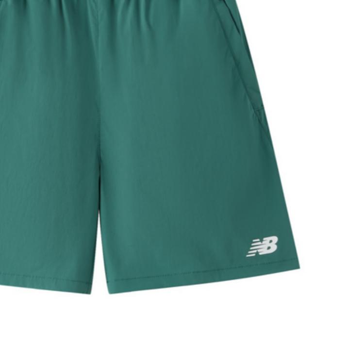 New Balance Шорты детские для возраста 3-7 лет green — фото 4