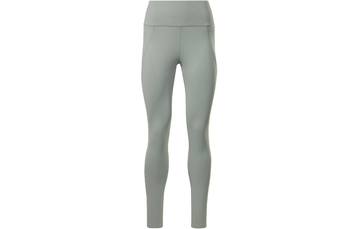 

Спортивные штаны женские серо-зеленые Reebok