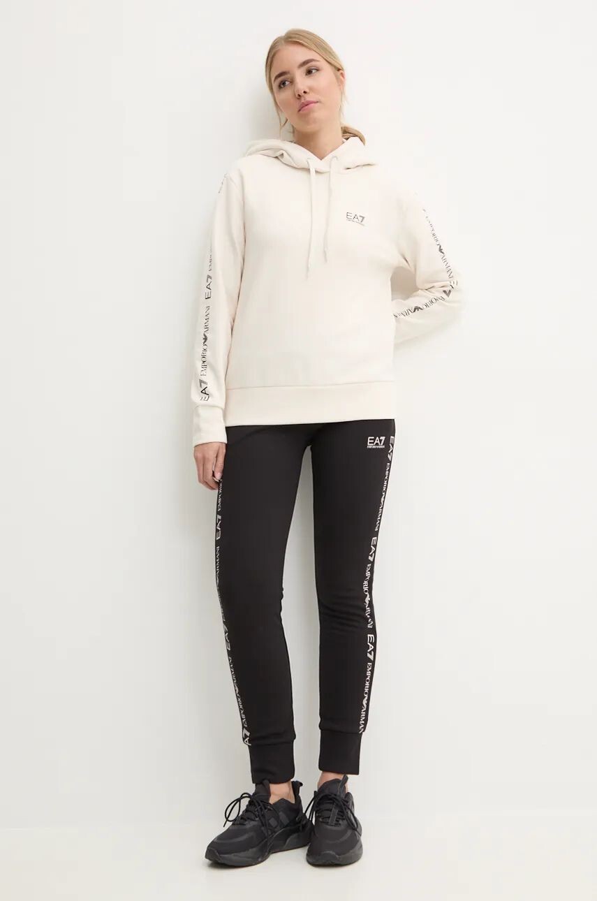 

Спортивный костюм EA7 Emporio Armani, бежевый