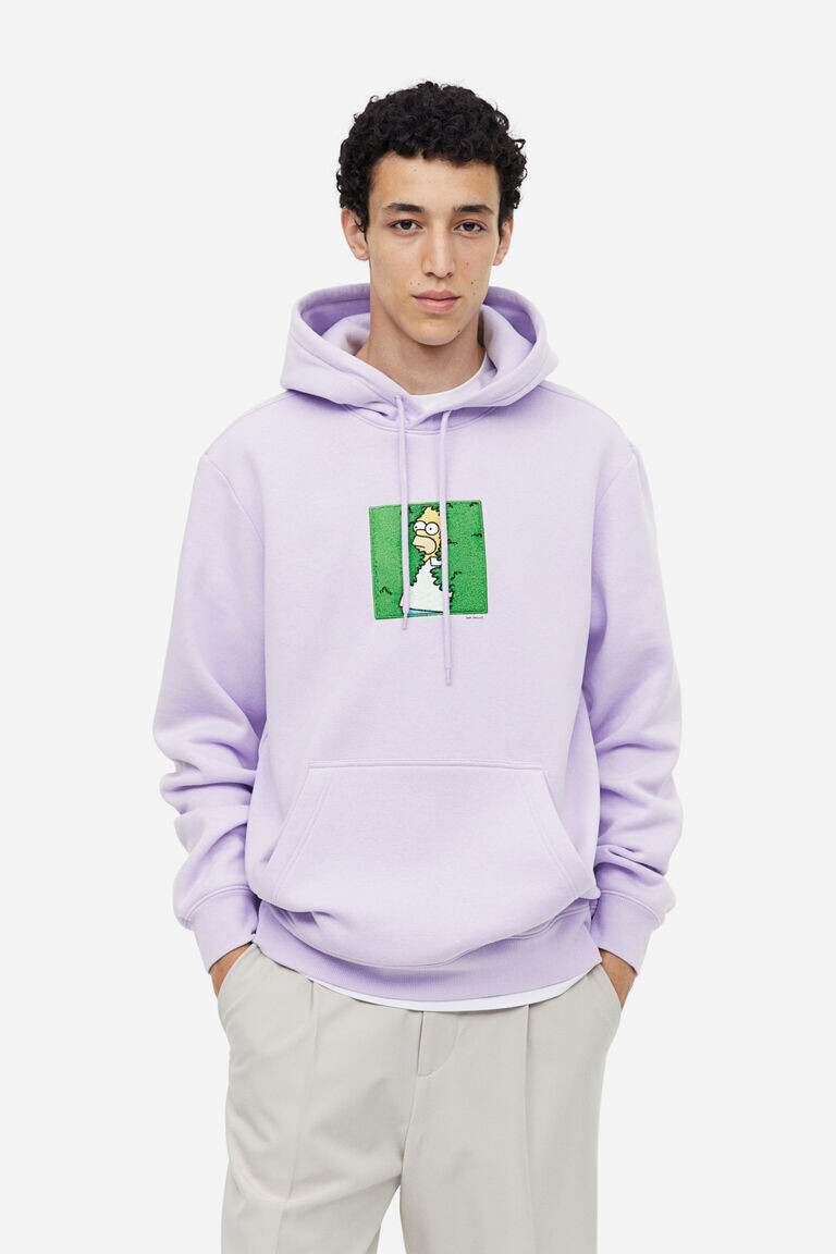 

Толстовка обычного кроя H&M, фиолетовый
