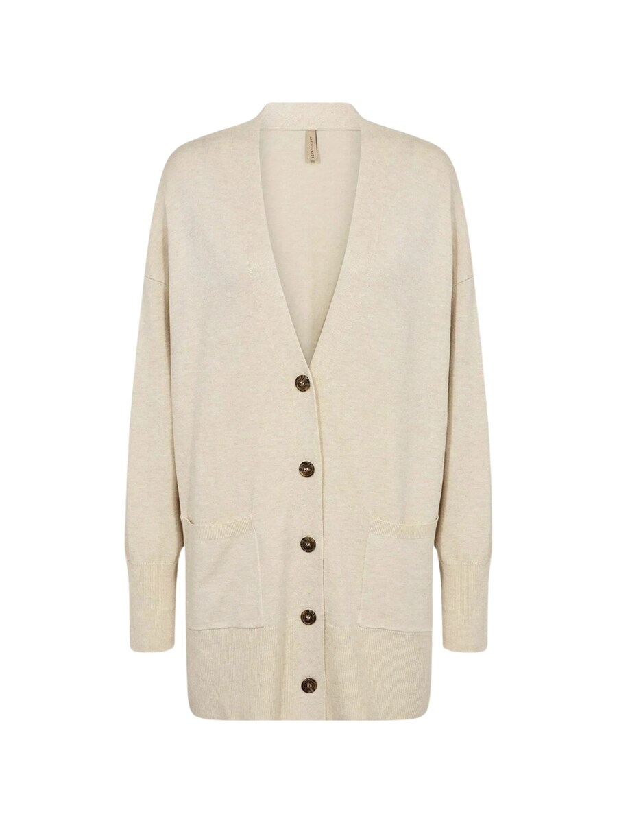 

Вязаный кардиган Soyaconcept Dollie 739, кремовый