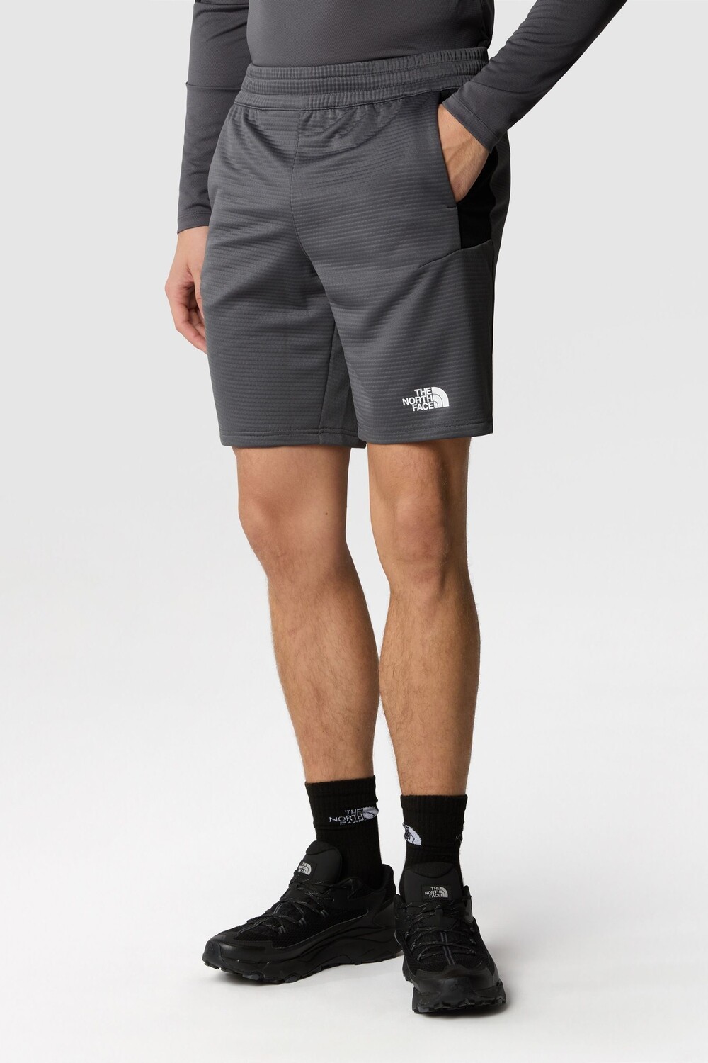

Флисовые шорты для горной атлетики The North Face, серый