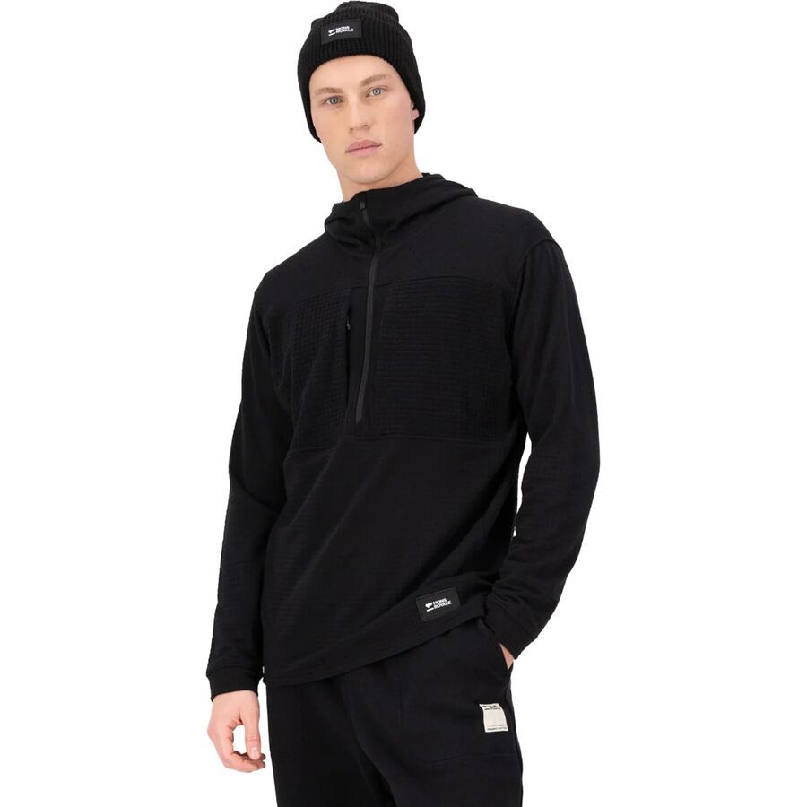 

Лонгслив Mons Royale Offgrid Merino Fleece 1/2-Zip Mons Royale, Black