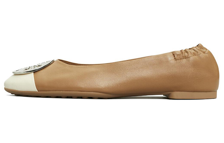 Туфли-балетки из кожи Claire Tory Burch