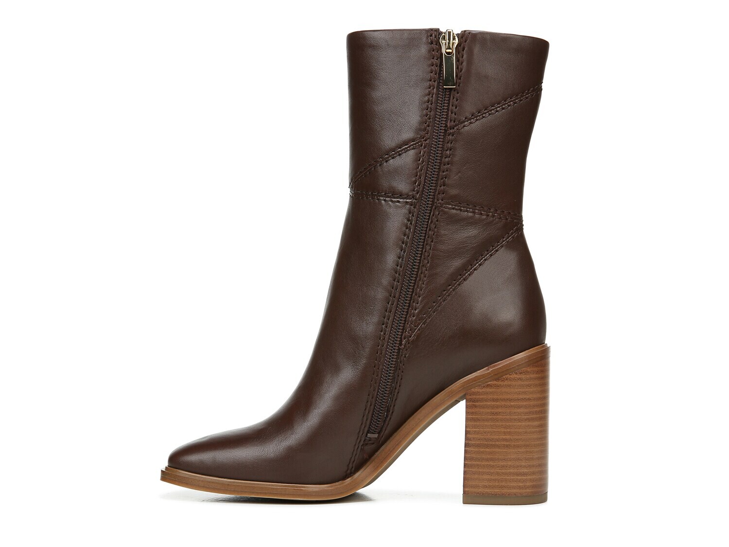 Ботинки кожаные Franco Sarto Stevie, темно-коричневый — фото 3