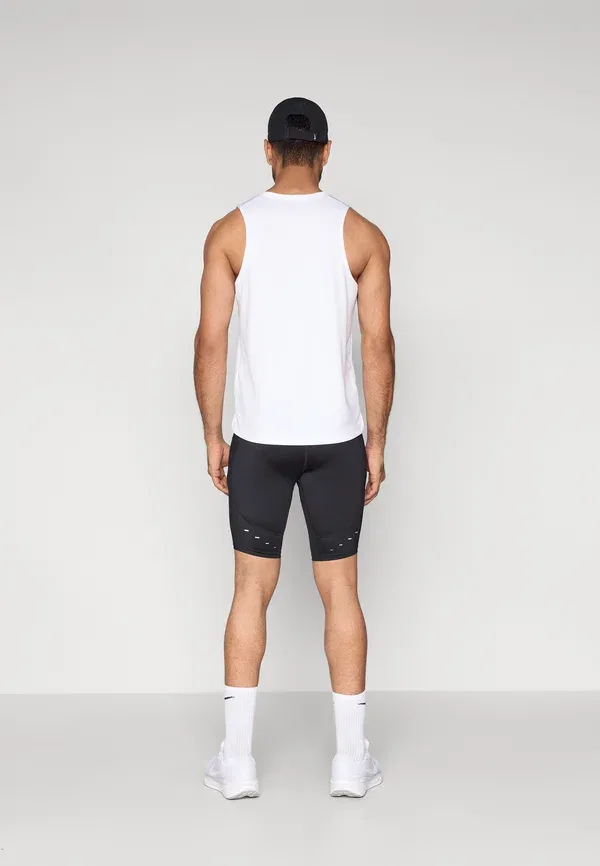 Тайтсы беговые Nike Performance Stride half short, черный/отражающий серебристый — фото 3