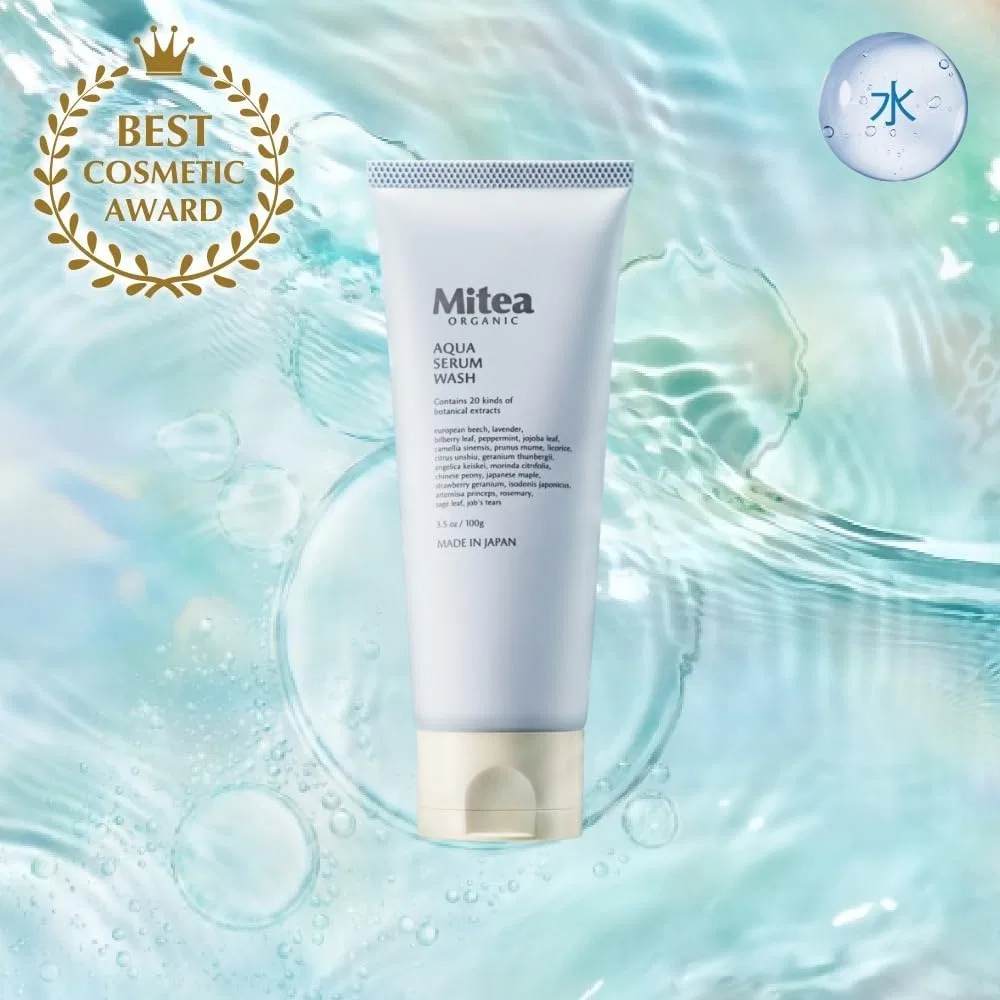 Гель для умывания Mitea Organic — Aqua Serum Wash, , белый, 100 г — фото 2