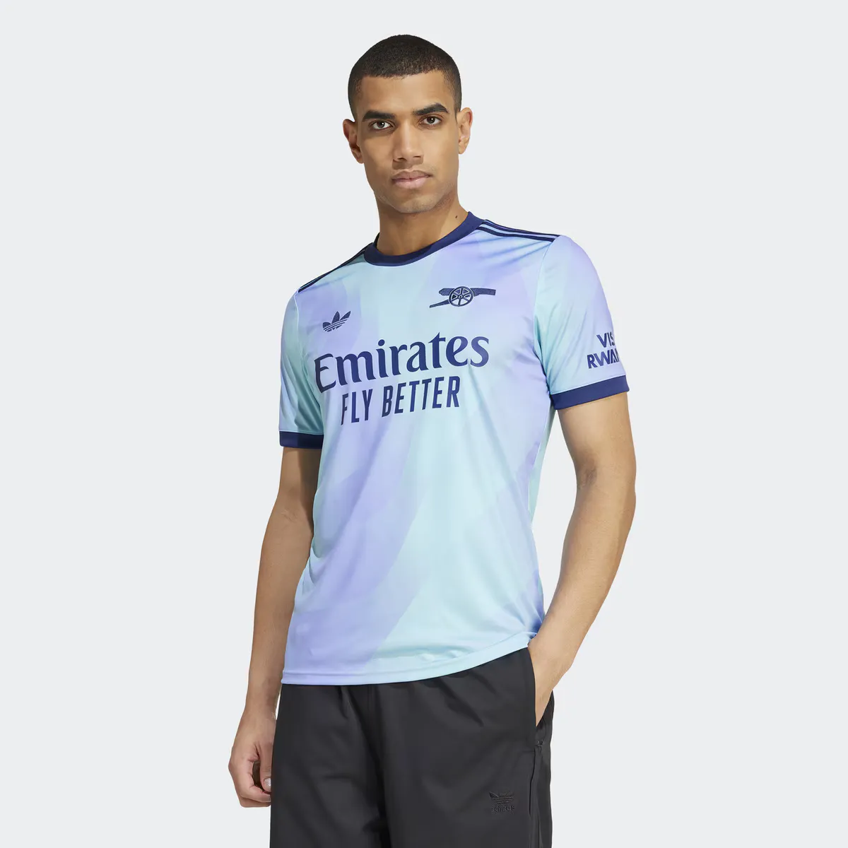 

Мужская 3-я форма Arsenal FC 2024-2025 Adidas футболка, синий