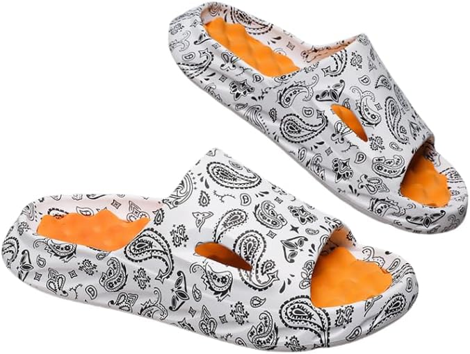 

Повседневные тапочки для мужчин и женщин, легкие массажные сандалии для спа, удобные стильные сандалии для пляжа на улице, весна и лето Hhhchpm, белый