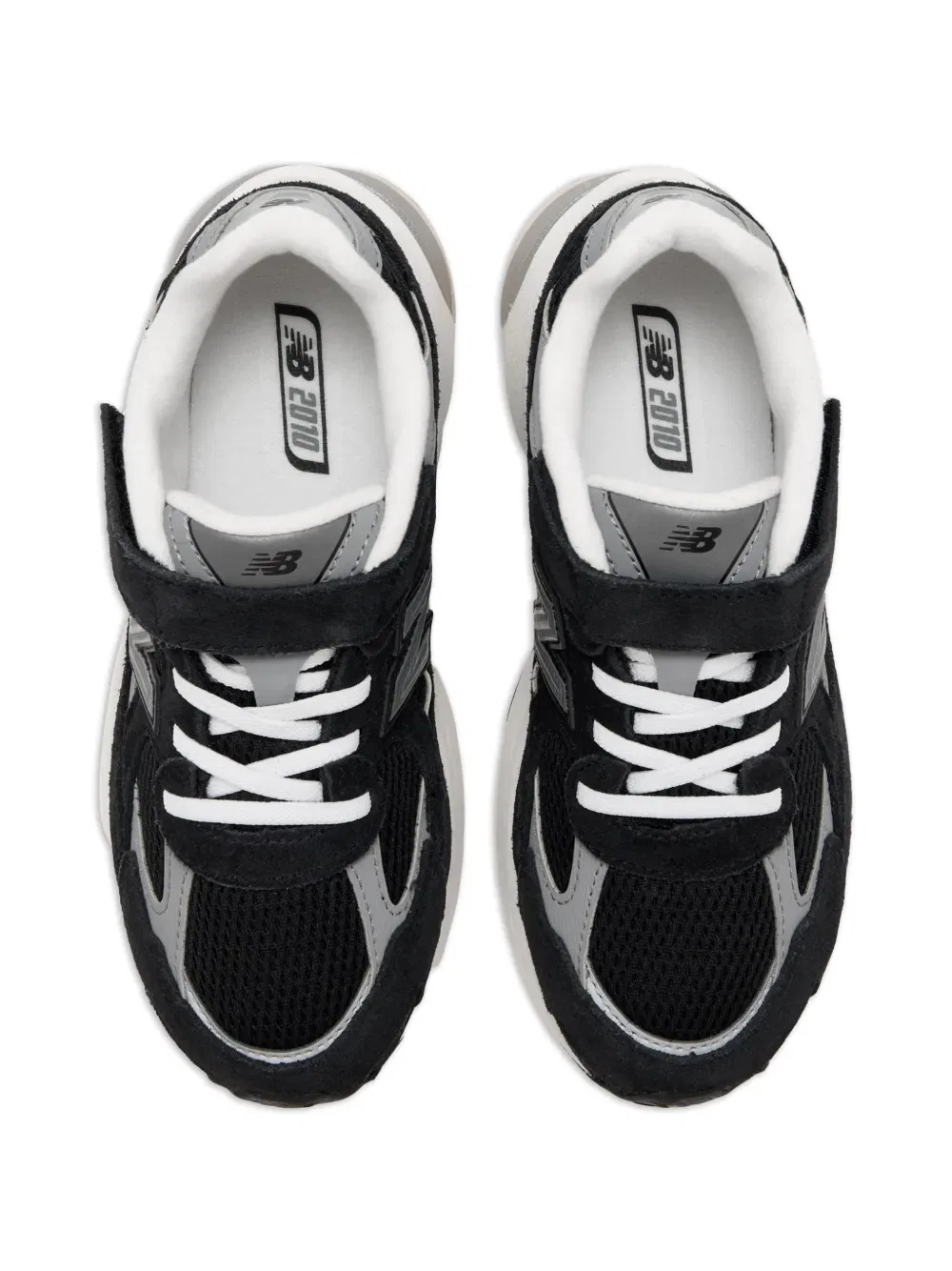 Кроссовки на шнуровке 2010 года New Balance Kids, черный — фото 3