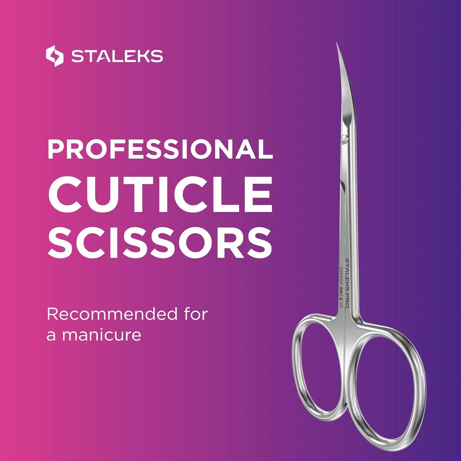Профессиональные ножницы для кутикулы Staleks Expert 50 Type 3 SE-50/3 Staleks — фото 4