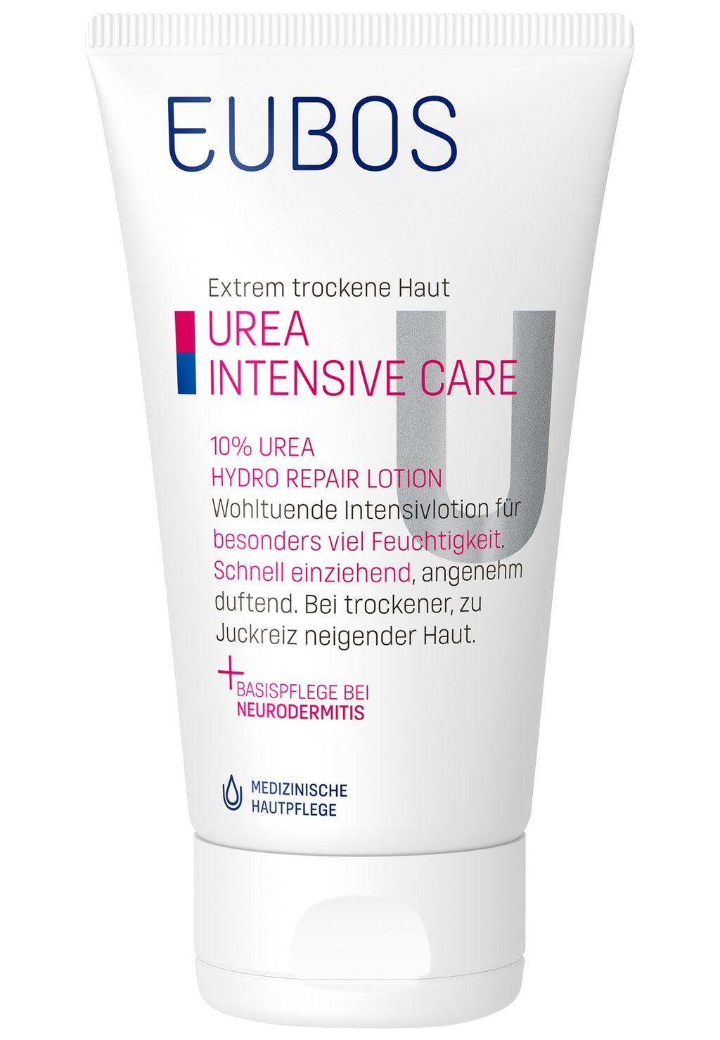 

Добавка для ванн UREA INTENSIVE CARE 10% UREA HYDRO REPAIR LOTION EUBOS, цвет weiß