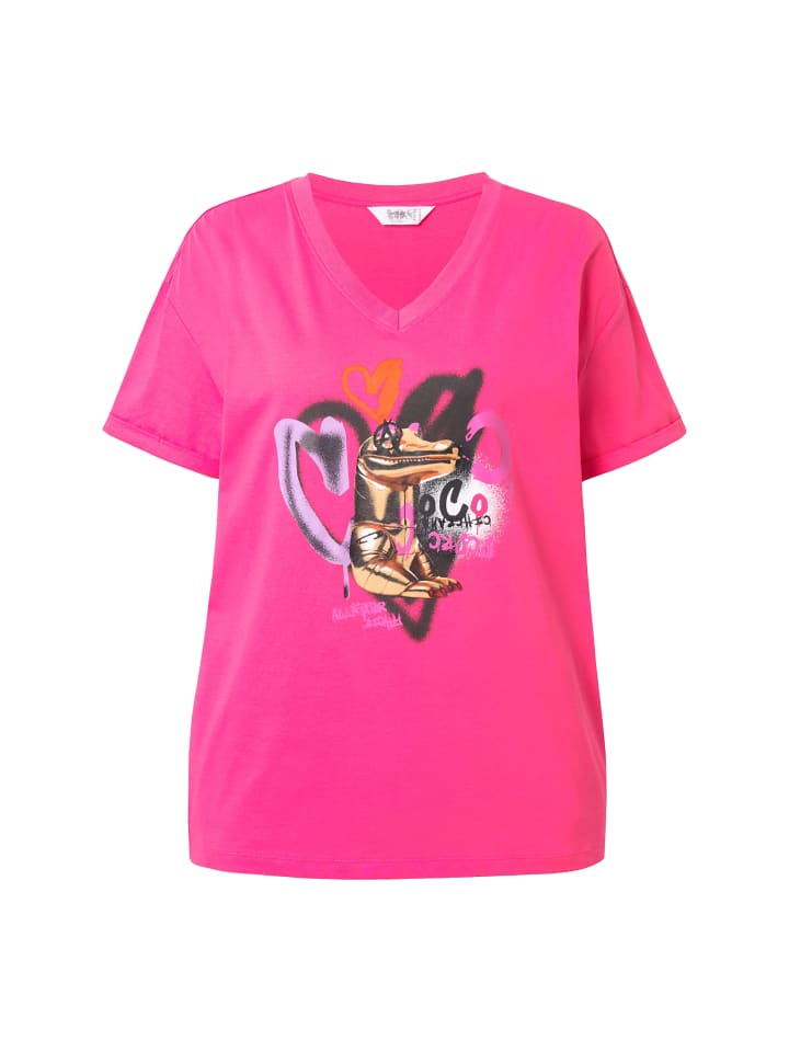 

Футболка Angel of Style, цвет hibiskuspink