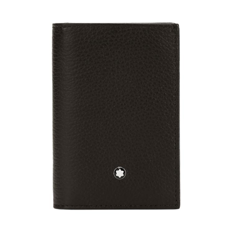

Мужской картхолдер Meisterstuck из зерненой кожи коровы темно-коричневый MONTBLANC