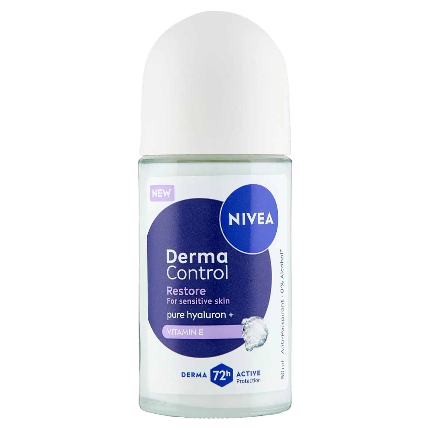 Женский роликовый антиперспирант NIVEA Derma Control Restore, 50 мл Nivea