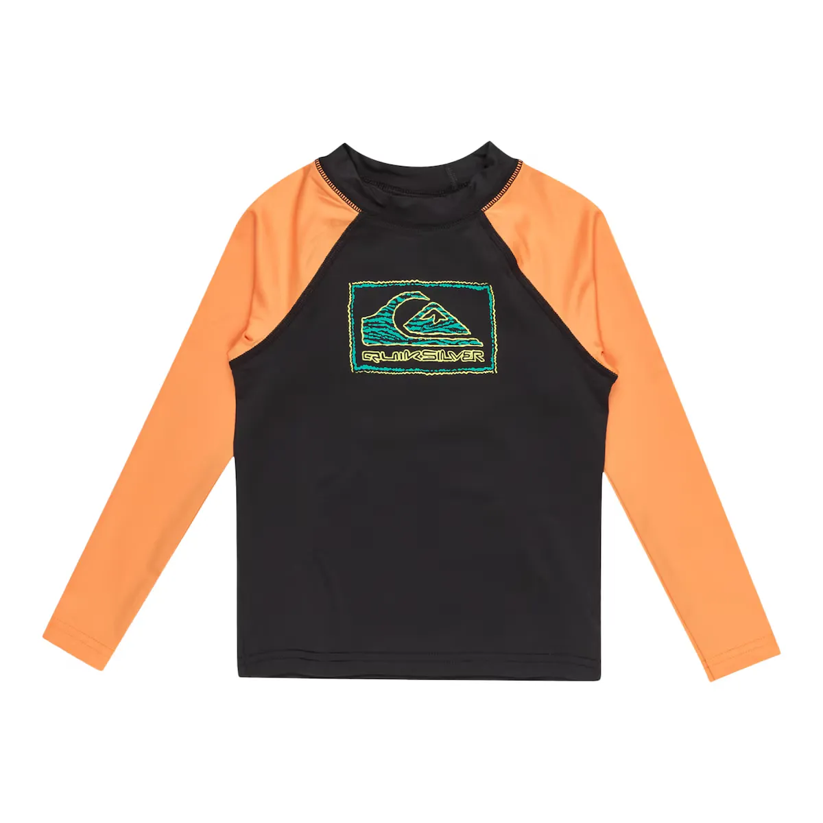 

Футболка Quiksilver Everyday для детей, черный/оранжевый