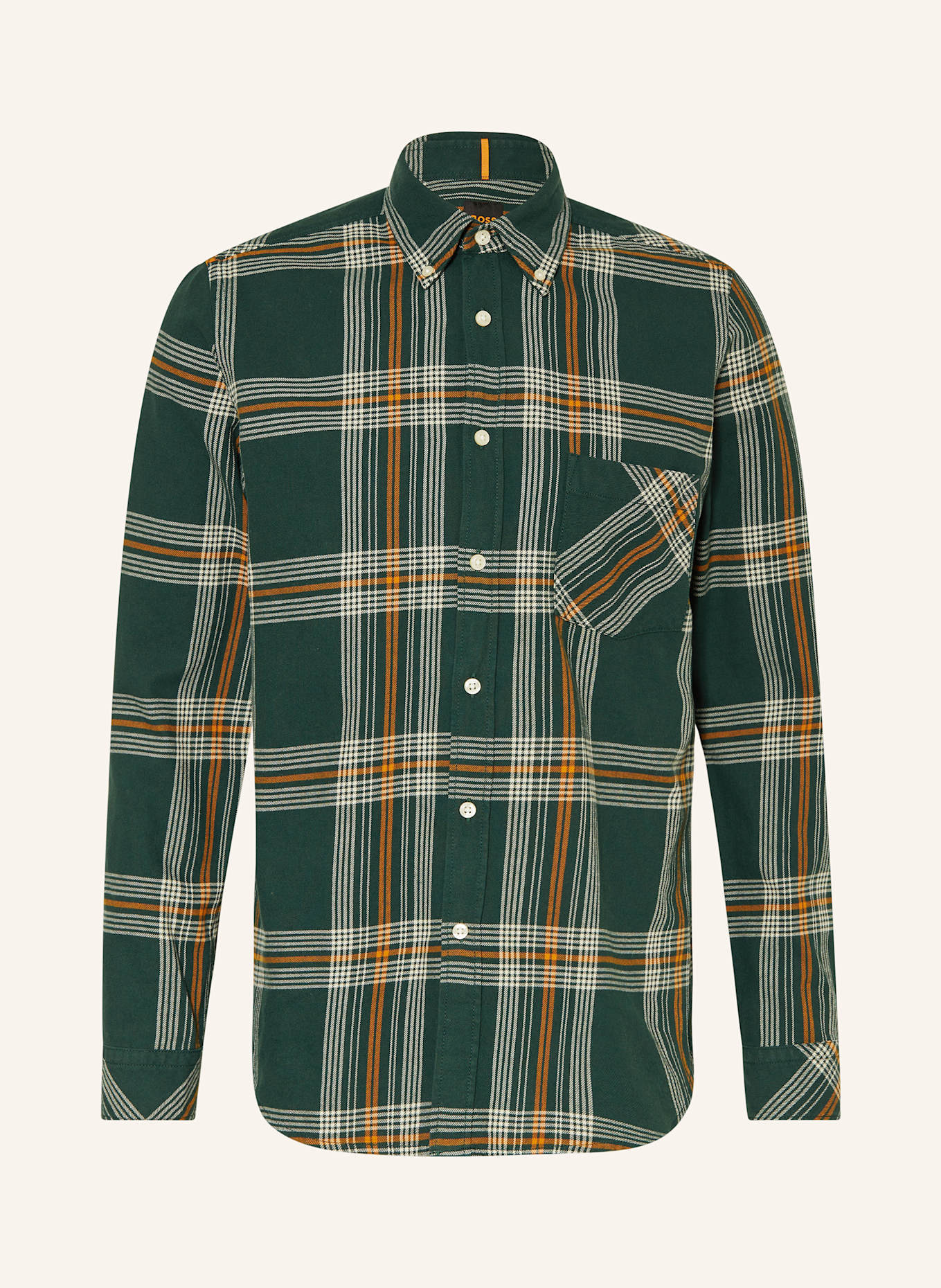

Рубашка Rickert Regular Fit из фланели Boss, мультиколор