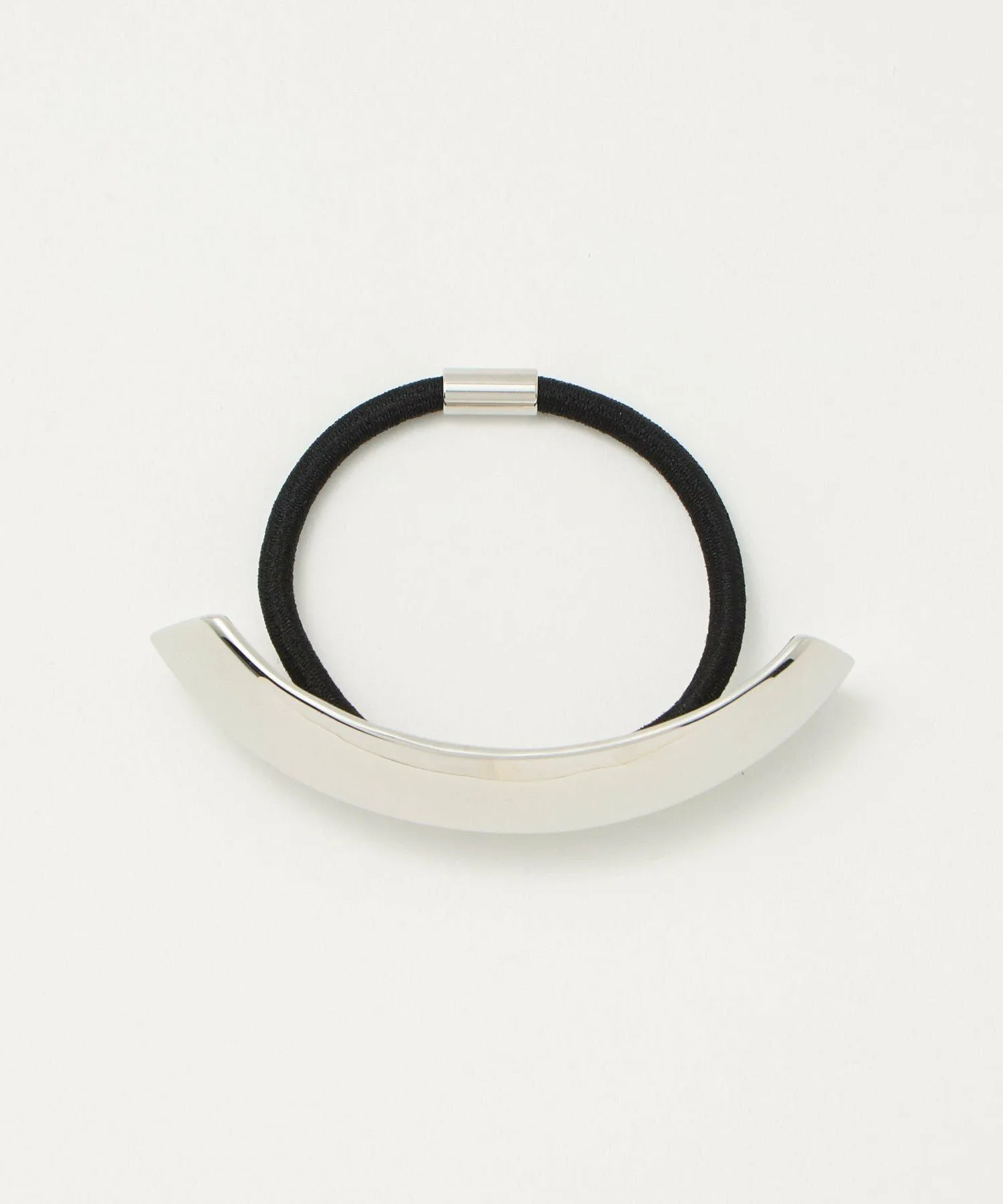 Резинка для волос из бамбуковых листьев Beauty&Youth United Arrows, Silver
