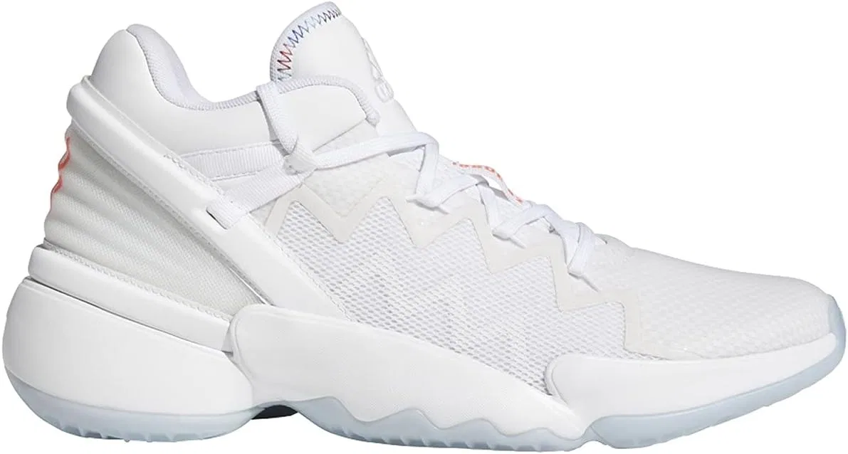 Кроссовки Adidas Don Issue 2 для игры в помещении, белый/красный