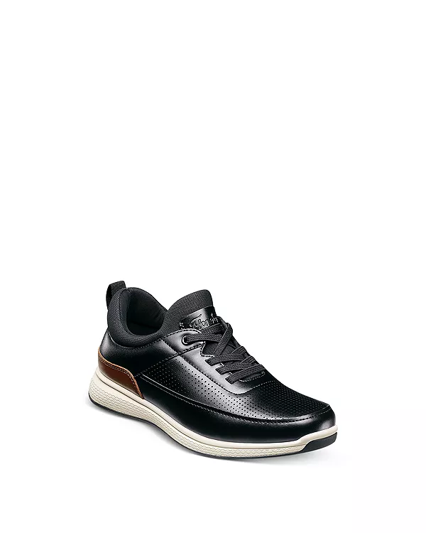 

Детские кроссовки Satellite Jr. на эластичных шнурках без шнурков - для малышей, детей постарше. Florsheim Kids, черный