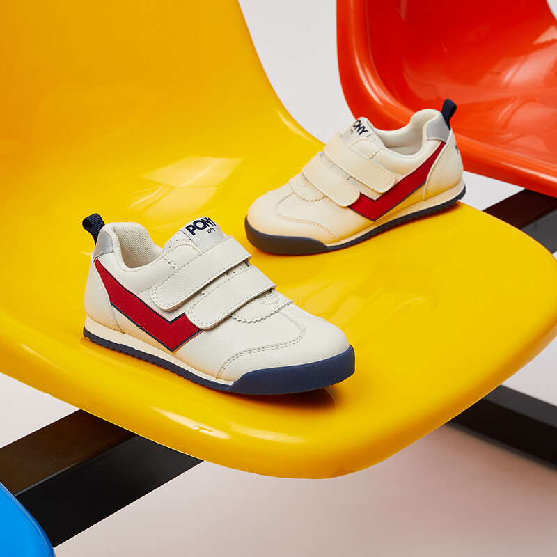 Кроссовки PONY Kids Lifestyle Shoes Kids Low-top Red, белый — фото 4