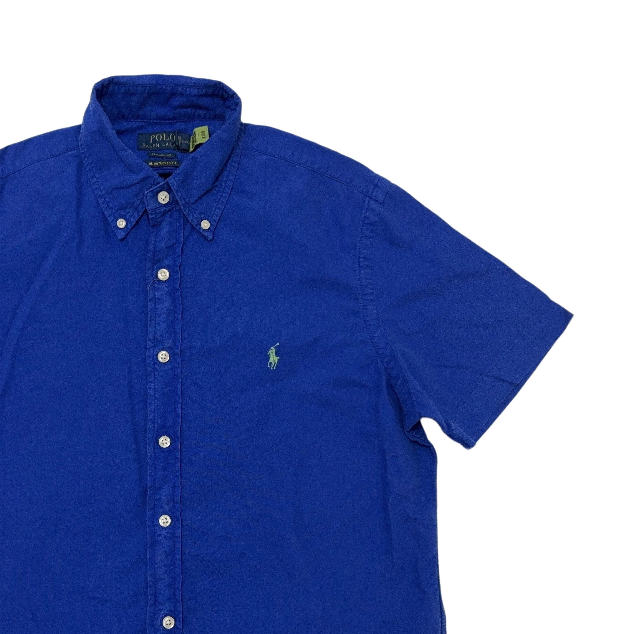 Polo Ralph Lauren Рубашка мужская светло-голубая — фото 3