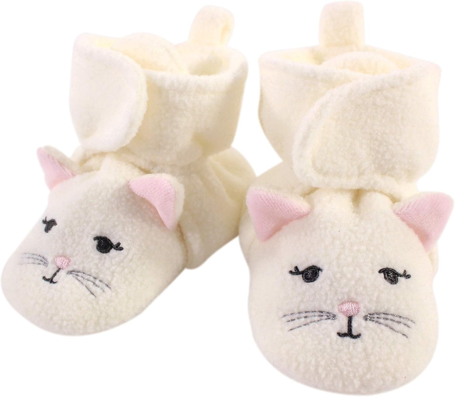 

Теплые флисовые пинетки Hudson Baby для мальчиков и девочек, Kitty