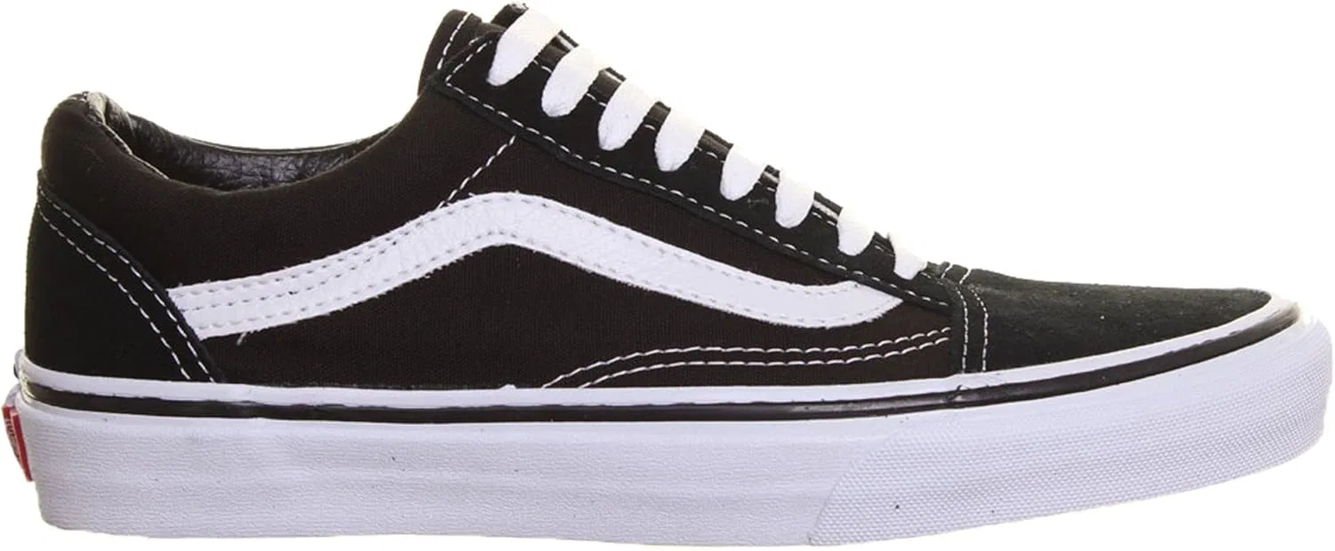 Детские кроссовки Vans Old Skool унисекс (Vans Old Skool Vd3hy28) - черно-белые, размер: 40.5 EU — фото 4