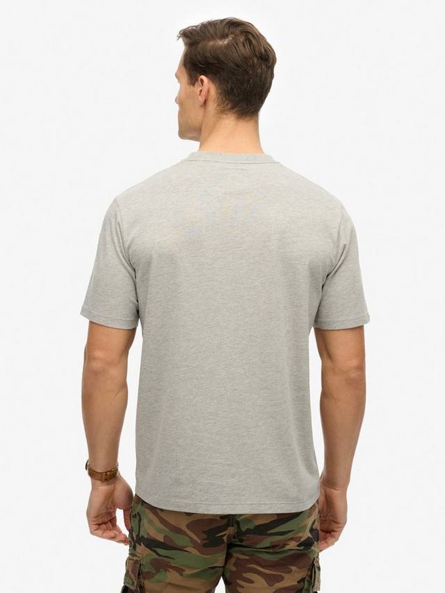 Спортивная незаменимая футболка Superdry, цвет Grey Marl — фото 2
