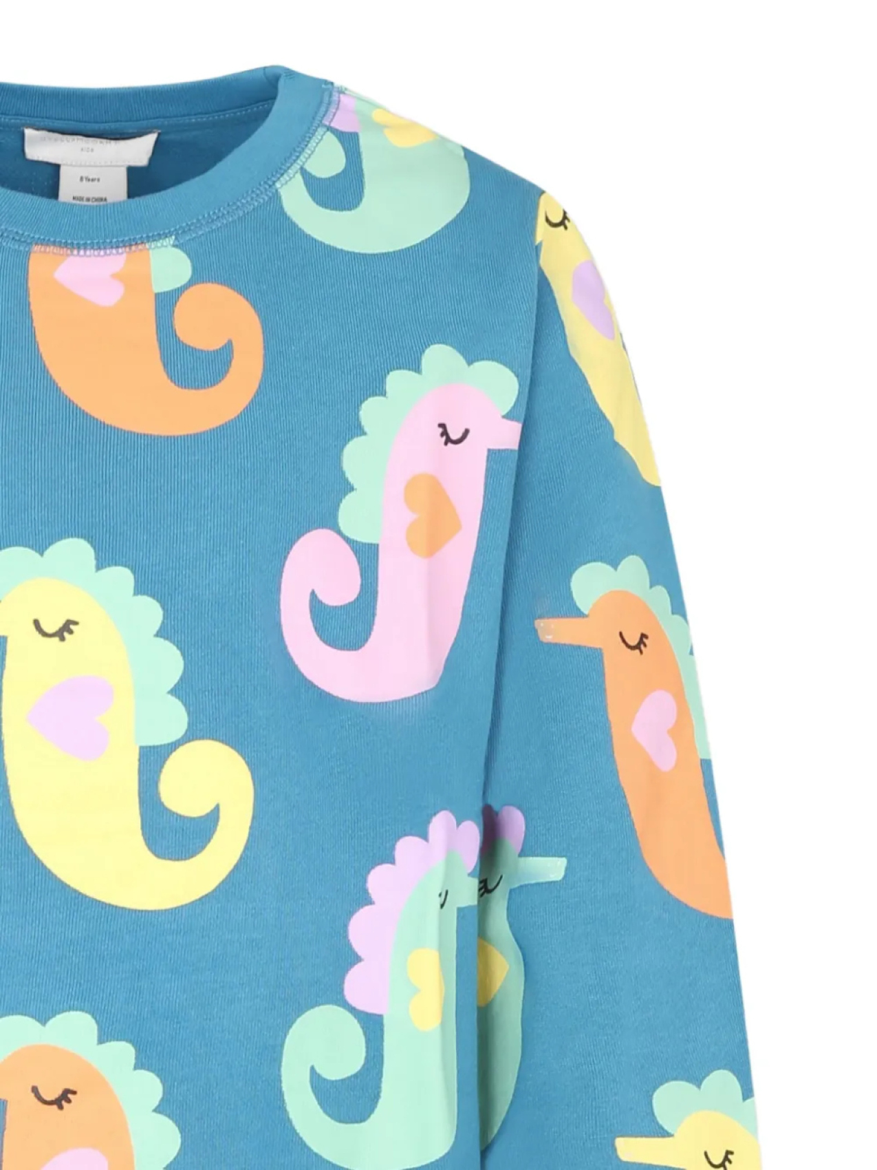 Шорты с принтом (комплект из двух штук) Stella McCartney Kids, синий — фото 3