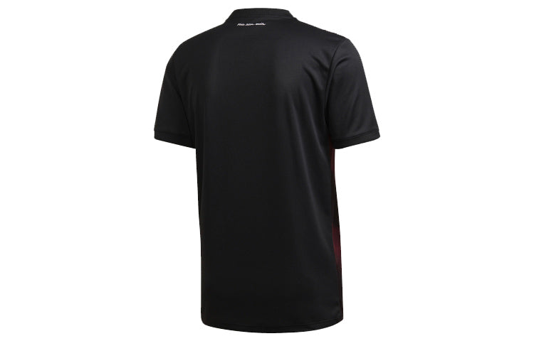 Футболка adidas Soccer/Football Sports Jersey Short Sleeve Bayern Munich Away Fan Edition Couple Style Black, черный — фото 2