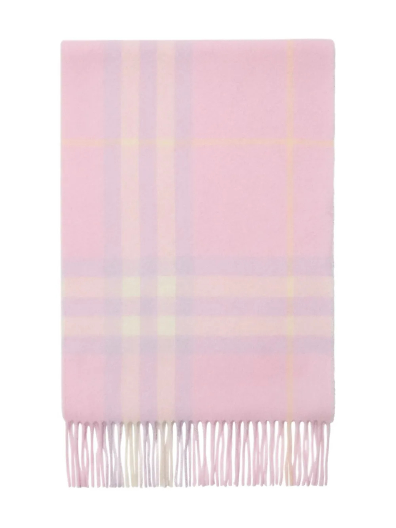 

Burberry кашемировый шарф в клетку, розовый