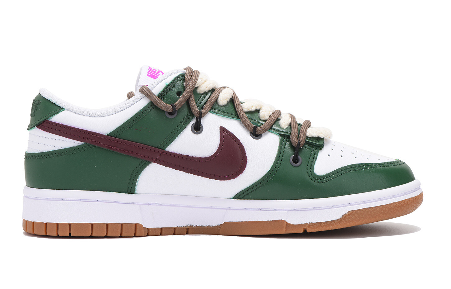 

Кроссовки Nike Dunk Skateboard Shoes Women's Low-Top White/Green