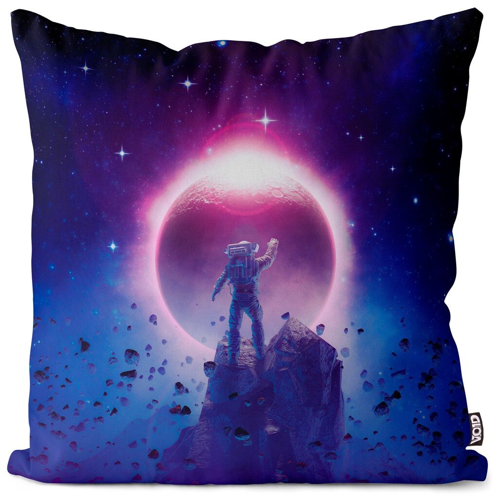 

Чехол на подушку VOID Space Astronaut Planet, полиэстер, водонепроницаемая подушка для улицы и дома. Размер: 60 x 60 см.