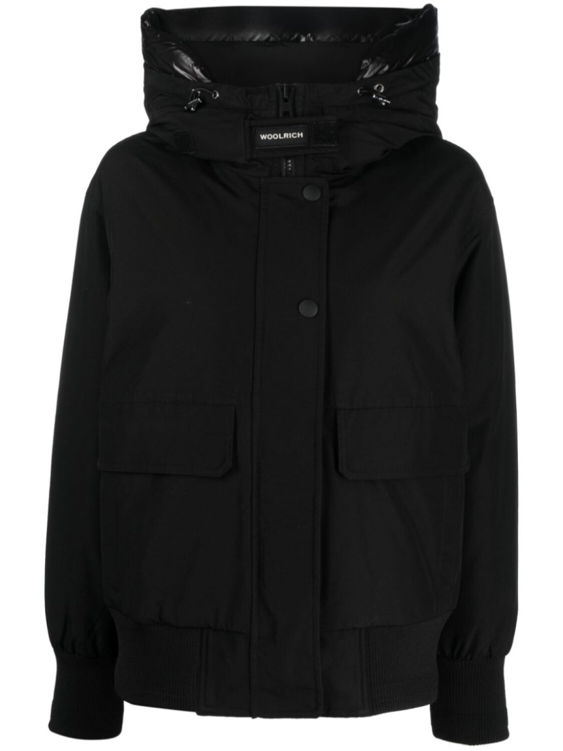 

Пуховик Arctic с кулиской Woolrich, черный